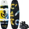COASTO Planche Wakeboard^Pack Wakeboard Topaz 140 + Chausses