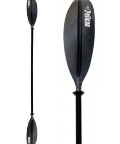 PELICAN SPORT Pagaie Canoe Kayak|Pagaie Kayak Rigide^Pagaie kayak Pelican Standard alu 2 parties 220 cm Noir