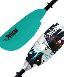 PELICAN SPORT Pagaie Canoe Kayak|Pagaie Kayak De Pêche^Pagaie kayak Pelican Symbiosa réglable - fibre - 2 parties - 230/240cm
