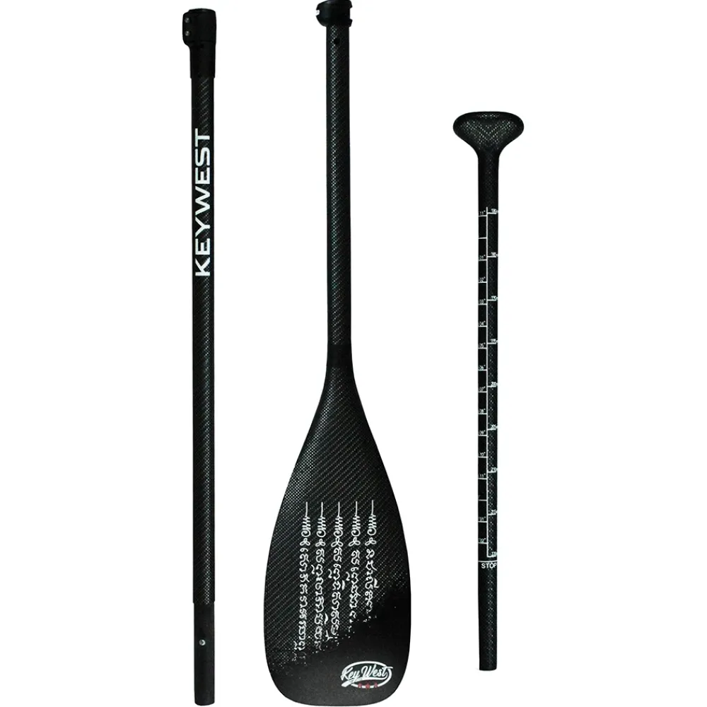 KEY WEST Pagaie Sup^Pagaie Paddle 100% carbone 3K Silvertex 3P