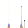 AZTRON Pagaie Sup^Pagaie SUP Phase 70% carbone Bamboo 2P