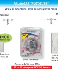 FLASHMER Palangres|Tous Les Produits^Palangre Rototube 100 Emerillons 500 m
