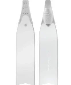 C4 Palmes apnée Fibre FBG Umberto Pelizzari UP Blanche - 25 Soft
