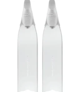 C4 Palmes apnée Fibre FBG Umberto Pelizzari UP Blanche - 25 Soft