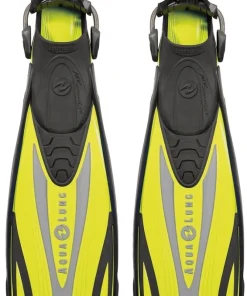 AQUALUNG Palmes Express ADJ - Hot Lime - Taille L