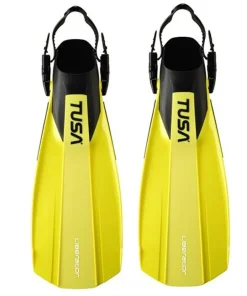TUSA Palmes de plongée réglables Libérator Jaune