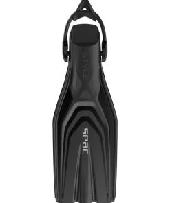 SEAC SUB Palmes de plongée Style Sling Strap Noir