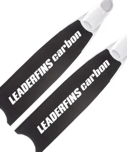 LEADERFINS Palmes 100% Carbone White