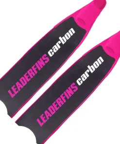 LEADERFINS Bi-Palme^Palmes 100% Carbone Pink