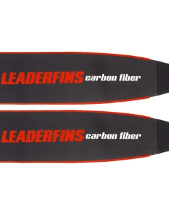 LEADERFINS Bi-Palme^Palmes Carbone Red & White