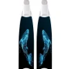 LEADERFINS Bi-Palme^Palmes Carbone Baleine