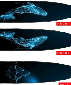 LEADERFINS Bi-Palme^Palmes Carbone Baleine