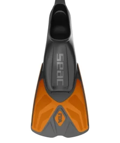SEAC SUB Palme Natation|Palmes Snorkeling^Palmes natation Seac-Sub Ita Orange