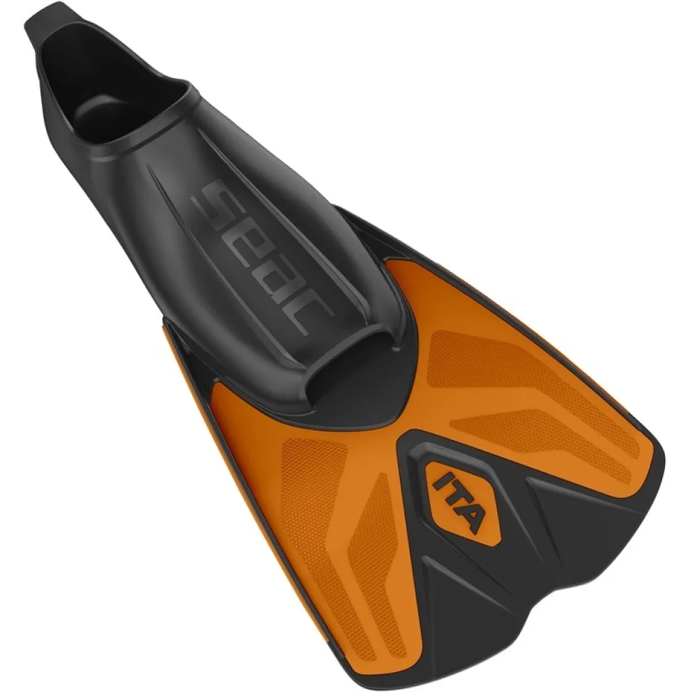 SEAC SUB Palme Natation|Palmes Snorkeling^Palmes natation Seac-Sub Ita Orange