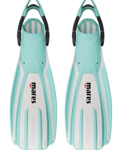 MARES Palmes Réglables^Palmes réglable Avanti Quattro 4X - White-Aqua/Light Grey