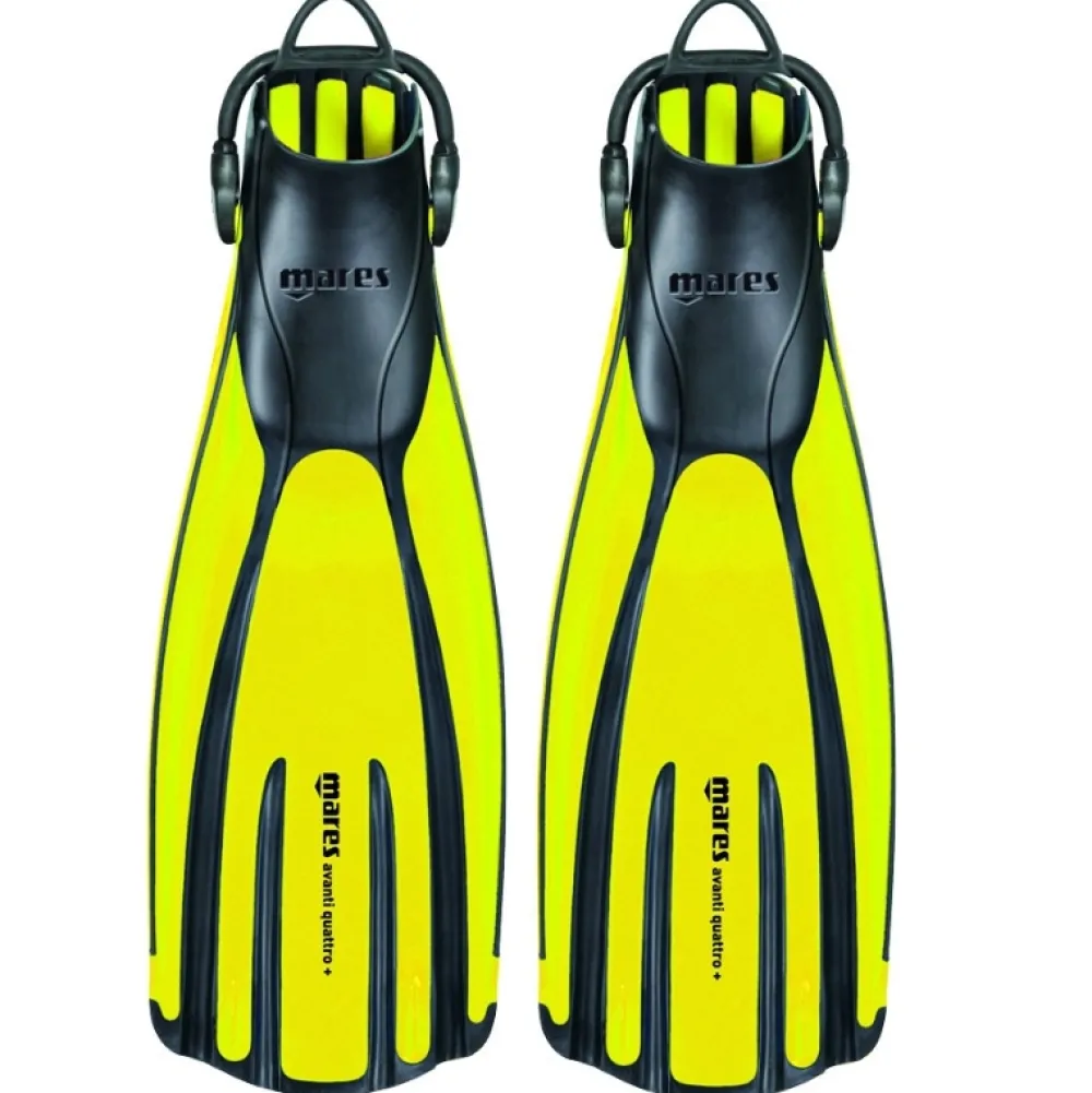 MARES Palmes Réglables^Palmes Réglables Avanti Quattro + Jaune