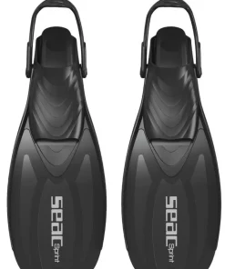 SEAC SUB Palmes réglables Snorkeling Seac-Sub Sprint Noir