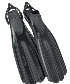 SEAC SUB Palmes Réglables^Palmes Propulsion sling strap Noir