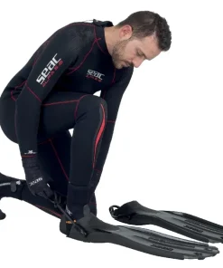 SEAC SUB Palmes Réglables^Palmes Propulsion sling strap Noir