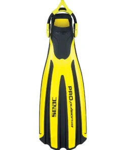 SEAC SUB Palmes Propulsion sling strap Jaune