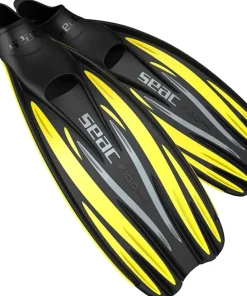 SEAC SUB Palmes Chaussantes^Palmes Seac-Sub F-100 Pro Jaune
