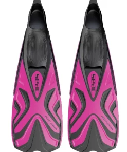 SEAC SUB Palmes Snorkeling Azzurra Rose