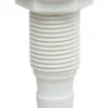 PLASTIMO Passe-coque avec collerette flush blanc 1"