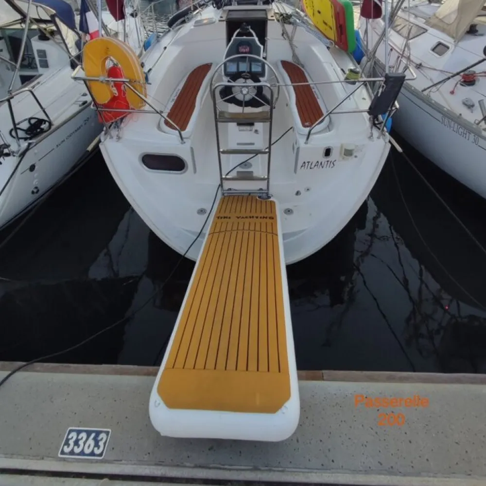 TIKI FACTORY Passerelle gonflable bateau 3 m