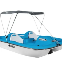 PELICAN SPORT Pedalo bateau à pédales Pelican Monaco DLX Bleu