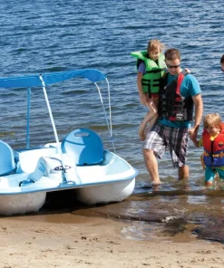PELICAN SPORT Pédalo^Pedalo bateau à pédales Pelican Rainbow DLX