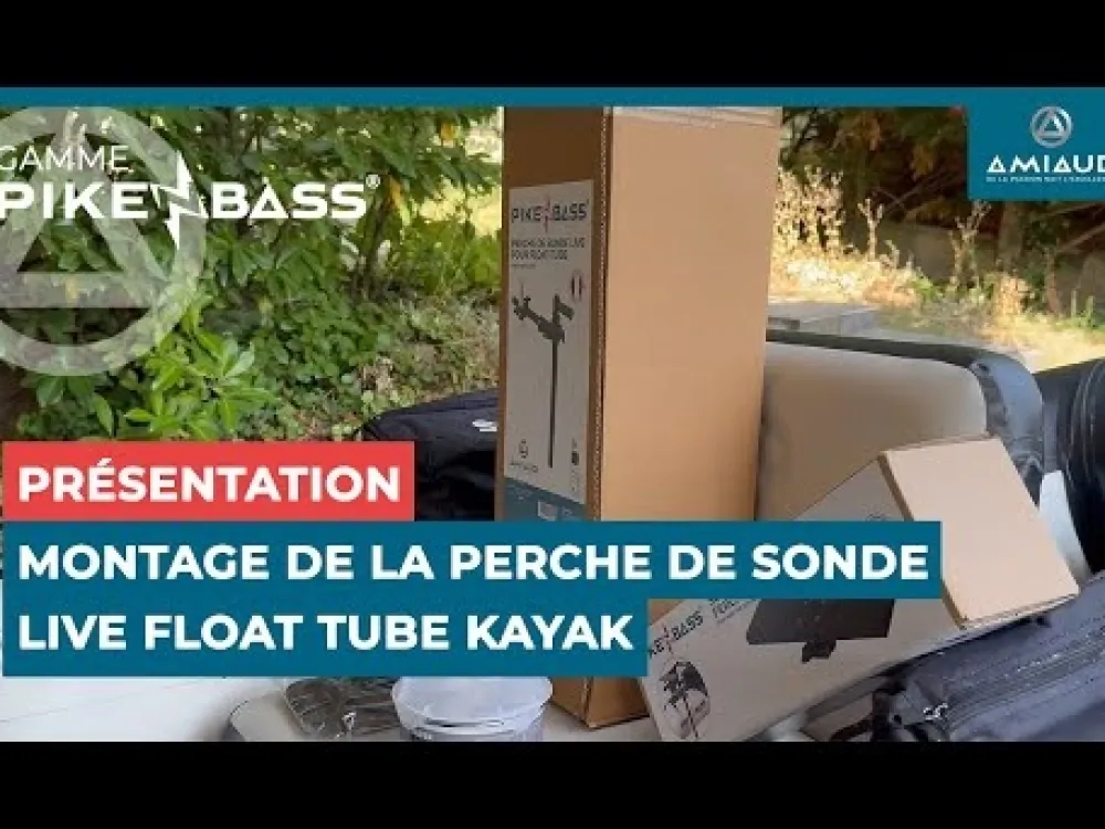 PIKE 'N BASS Perche de sonde live float tube Pike'n Bass