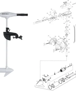 MINN KOTA Pièce Détachée^Pièces détachées pour moteur Minnkota Riptide 45