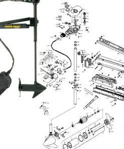 MINN KOTA Pièce Détachée^Pièces détachées pour moteur EDGE 55