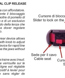STONFO Pince P264 ligne de traine secondaire downrigger| Accessoires
