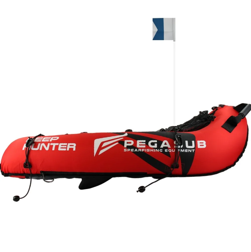 PEGASUB Planche De Chasse^Planche de chasse sous marine Deep Hunter - Red