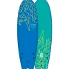 WAVE POWER Planche de surf en mousse Softy Blue/Teal 5'10