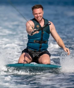 JOBE Kneeboard|Wakesurf^Planche multi activités Chipper avec Palonnier