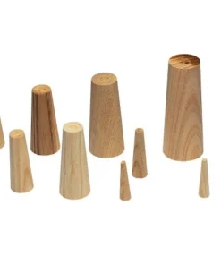 PLASTIMO jeu de 9 pinoches en bois Grands modèles