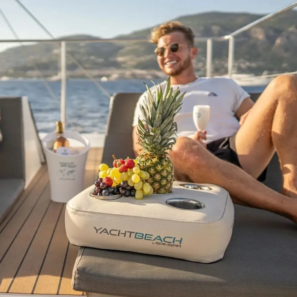 YACHTBEACH Plateforme Flottante Gonflable^Plateau flottant gonflable 5 verres