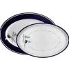 MARINE BUSINESS Plateaux ovale - Collection Welcome On Board - 2 Pièces