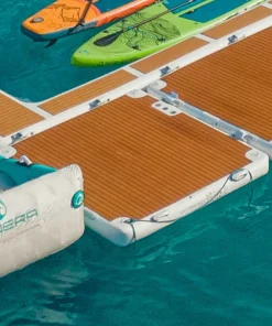 YACHTBEACH Plateforme gonflable bateau 2.05 Premium Teak