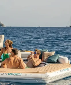 YACHTBEACH Plateforme gonflable bateau Party Zone 2.5