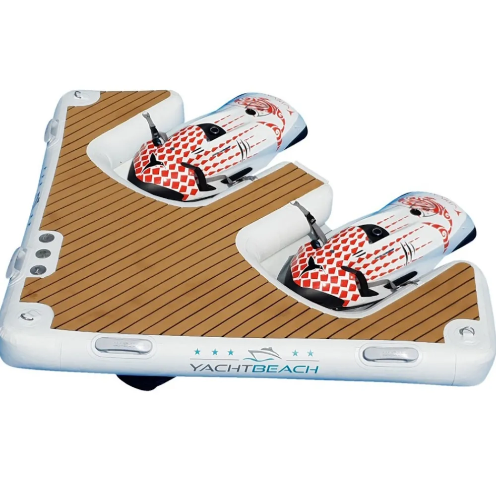 YACHTBEACH Plateforme gonflable bateau Duo scooter sous marin