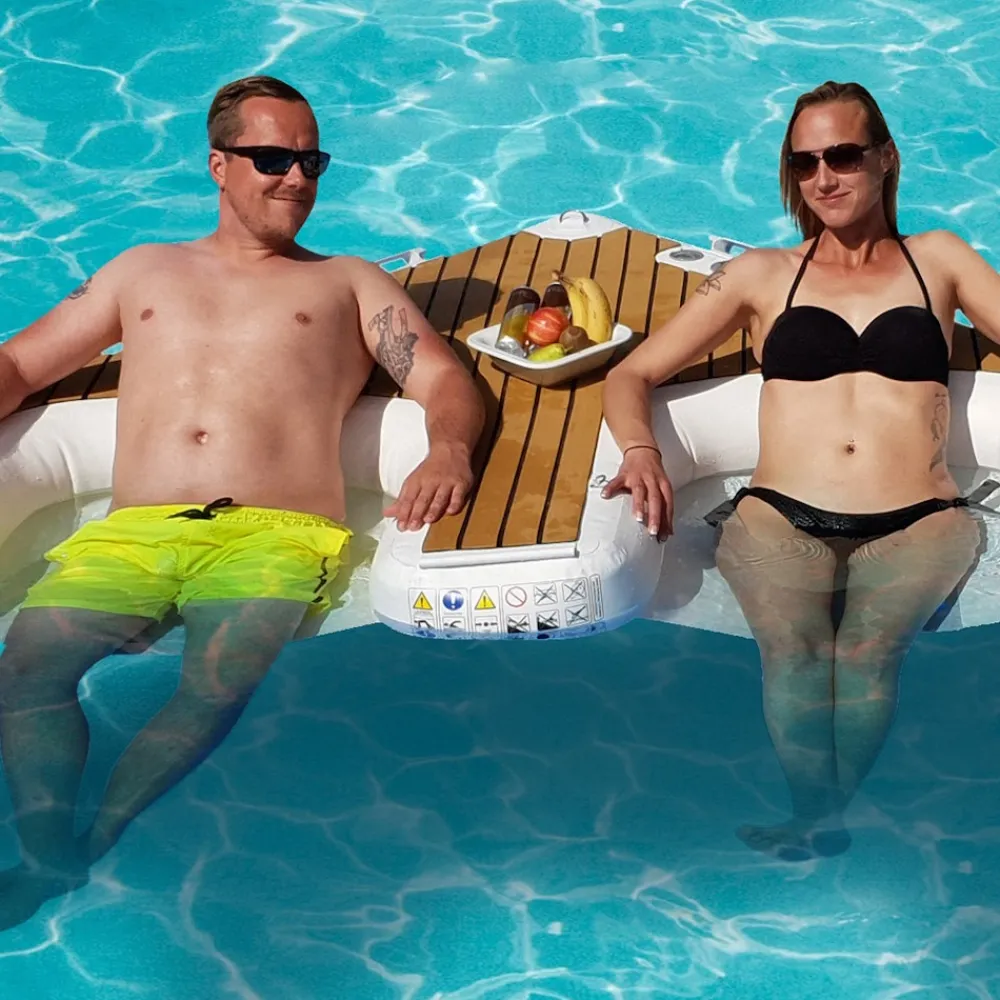 YACHTBEACH Plateforme gonflable bateau Duo scooter sous marin