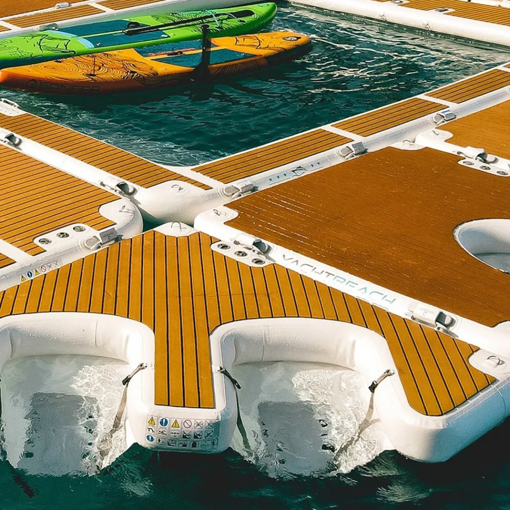 YACHTBEACH Plateforme gonflable bateau Duo scooter sous marin
