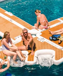 YACHTBEACH Plateforme gonflable bateau Duo scooter sous marin