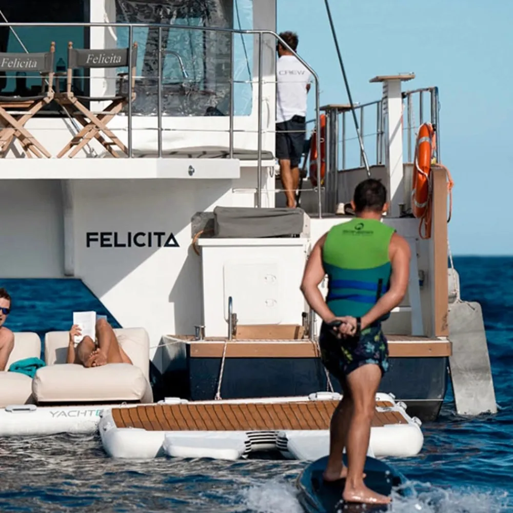 YACHTBEACH Plateforme gonflable bateau Ramp pour foil