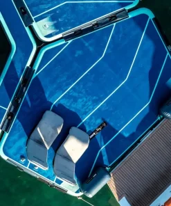 JOBE Plateforme Flottante Gonflable^Plateforme gonflable bateau Infinity island 3.0 X 4.5 m