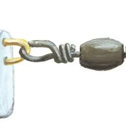 LEMER Plombs lancer bateau à émerillons agrafes