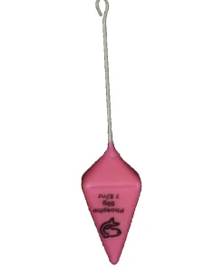 LEMER Plombs De Pêche / Bombettes / Buldos / Flotteurs|Plombs Carpe^Plombs Portugais + tige Plastifiés Rose Phospho